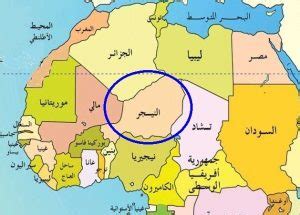 النيجر خريطة